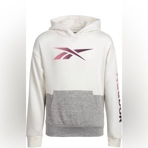 Reebok NWT Girls Fashion Hoodie Sweatshirt Fleece